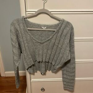 Women’s Garage Gray Lite Weight Sweater